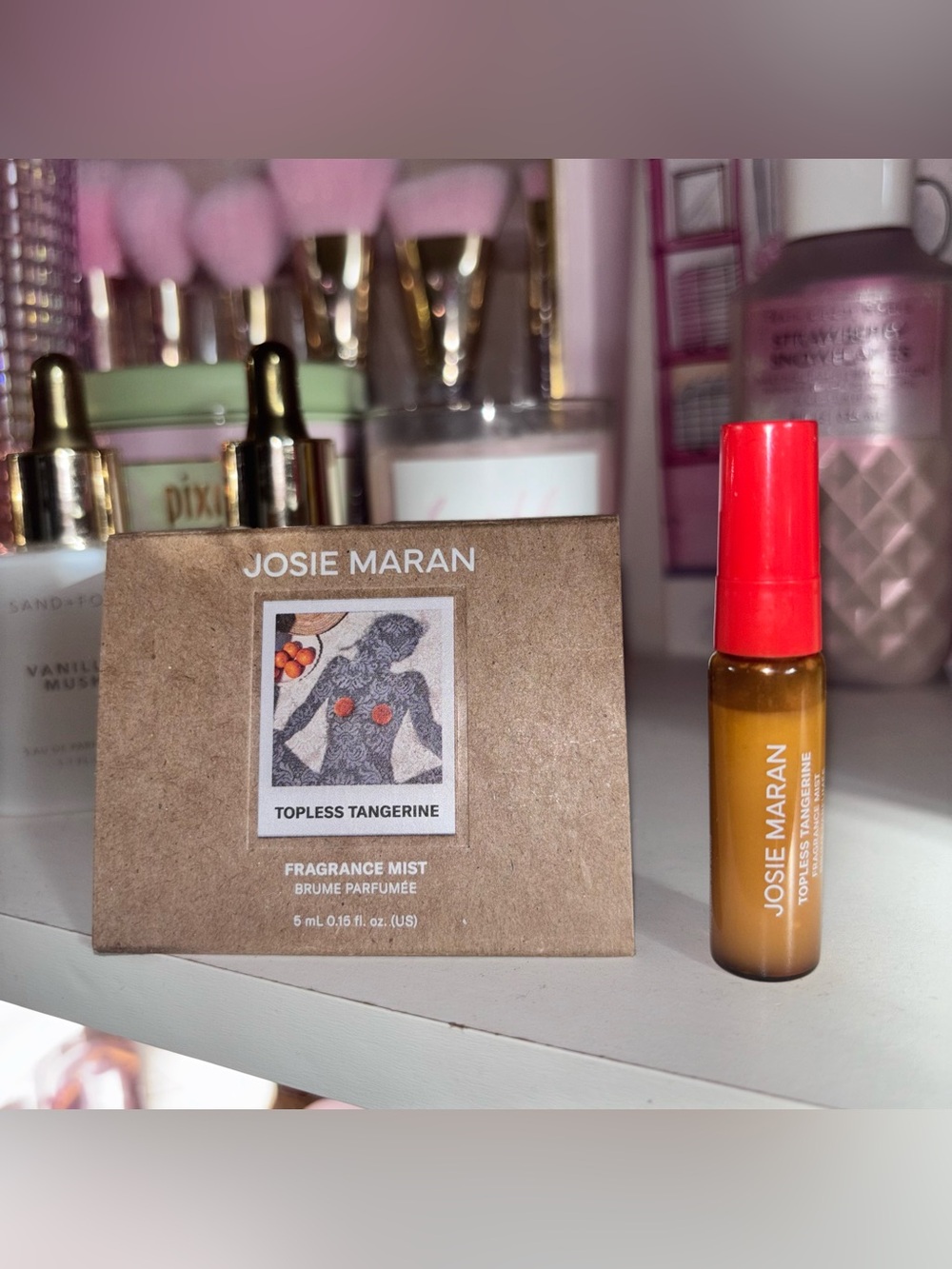 💝NEW MINI Josie Maran Topless Tangerine💝